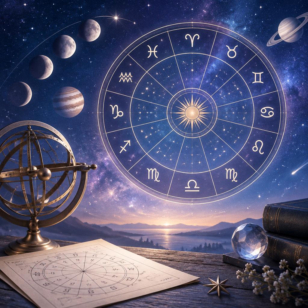 西洋占星術とは？生まれた瞬間の星から読む人生の地図